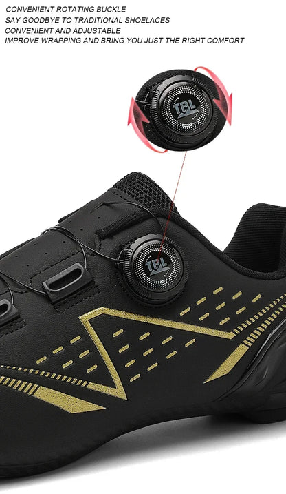 Professional Men's MTB Cycling Shoes White Racing Self-Locking 2024 Speed Road SPD Bicycle Sneakers New Women's Flats Cleats Shoes