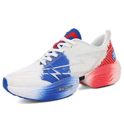 Zapatillas deportivas de alto rebote para pareja, profesionales para maratón, cómodas para jogging, con amortiguación, antideslizantes y para carreras