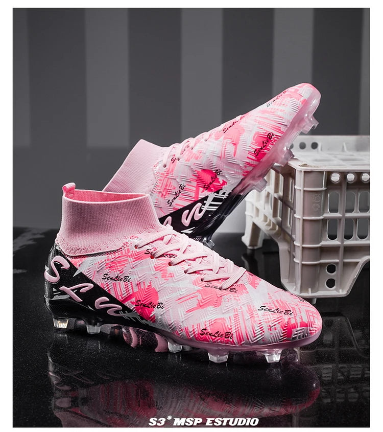 Botas de fútbol profesionales para hombre, zapatillas de fútbol Society, tacos de fútbol FG ultraligeros para entrenamiento, calzado deportivo de fútbol para exterior