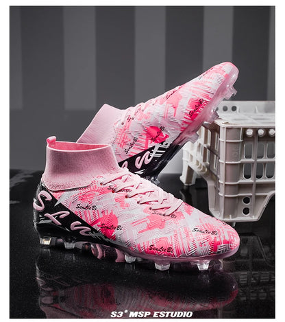 Botas de fútbol profesionales para hombre, zapatillas de fútbol Society, tacos de fútbol FG ultraligeros para entrenamiento, calzado deportivo de fútbol para exterior