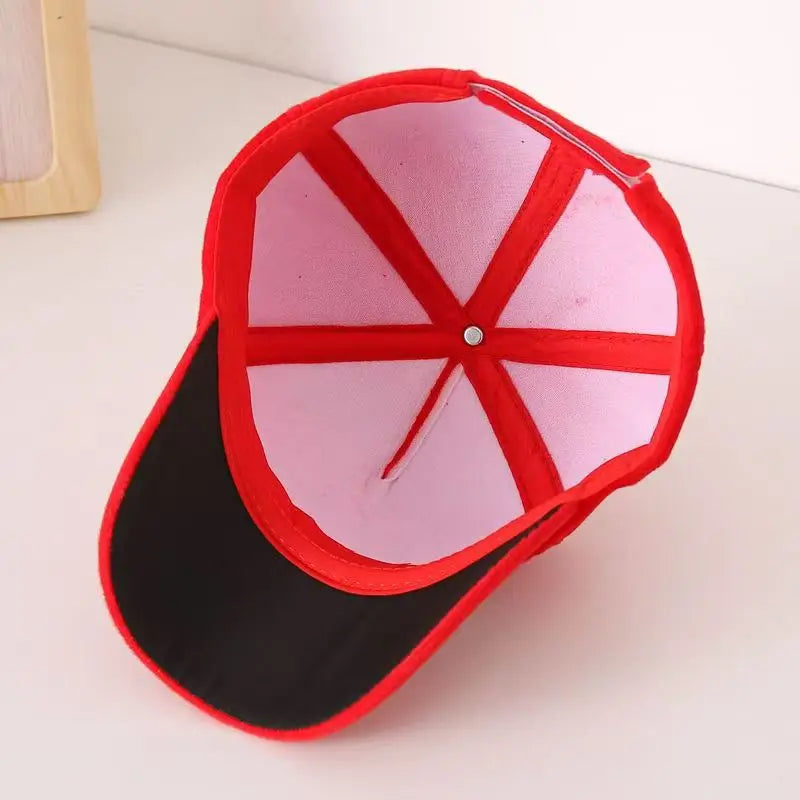 Marvel Spider Man Breathable Duck Tongue Hat Web Hat Summer Sunshade and Sun Protection Men's and Women's Hats