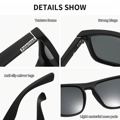 7Pairs Special Offer Square Polarized Sunglasses Anti Glare Sun Shades For Summer Party Vacation Travel Driving Fishing Glasses