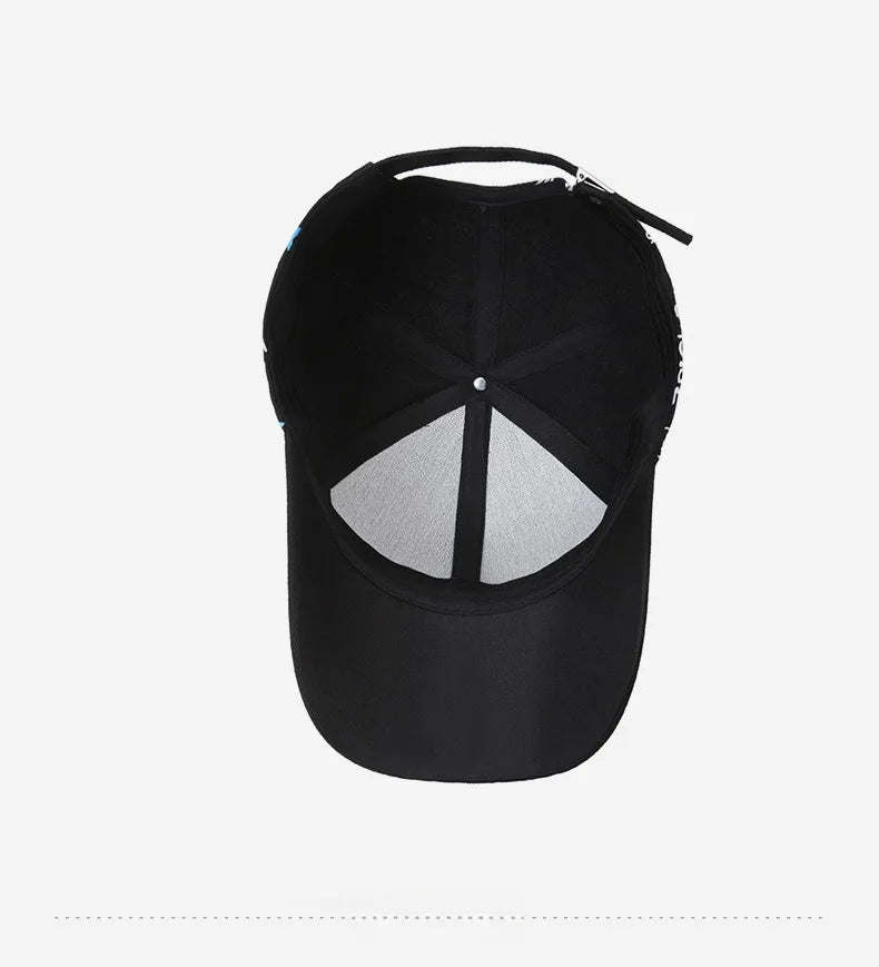 Nova moderna pamučna bejzbolska kapa s grafitima za žene i muškarce, uniseks tiskana snapback kapa, hip-hop trendi kapa za van, za muškarce i žene