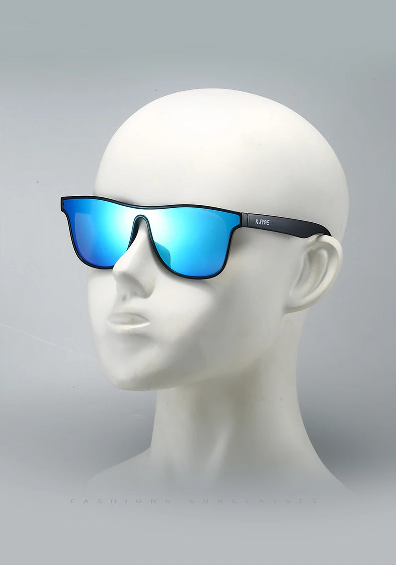 KAROS Polarized Sunglasses For Men Women Square Oversized Anti Glare Driving Eyewear Mirror Sun Glasses Women UV400 Goggles YZ20