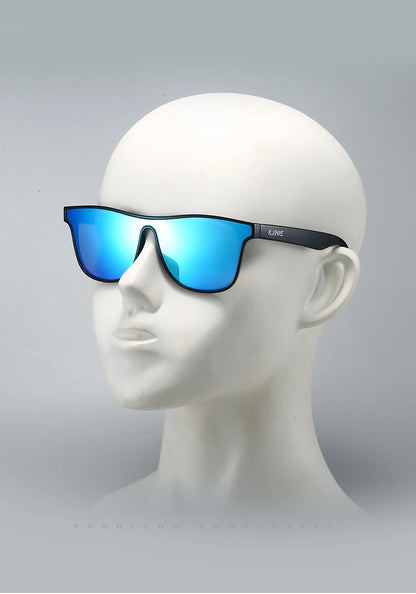 KAROS Polarized Sunglasses For Men Women Square Oversized Anti Glare Driving Eyewear Mirror Sun Glasses Women UV400 Goggles YZ20