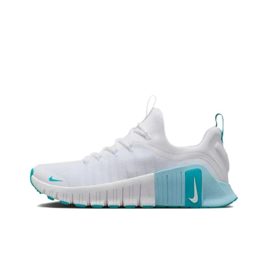 Nike Free Metcon 6 Branco Glacier Blue Dusty Cactus Mulher FJ7126-107