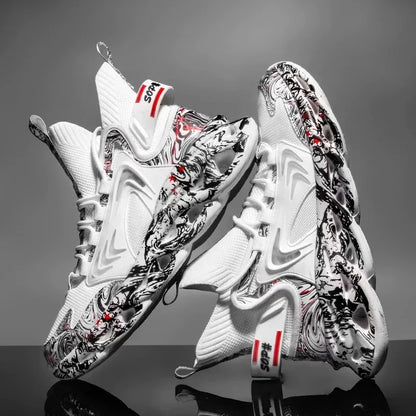 Chaussure Homme Chaussures de course respirantes pour hommes, baskets décontractées pour hommes, chaussures de tennis pour hommes, entraîneur de course, mocassins à la mode, luxe