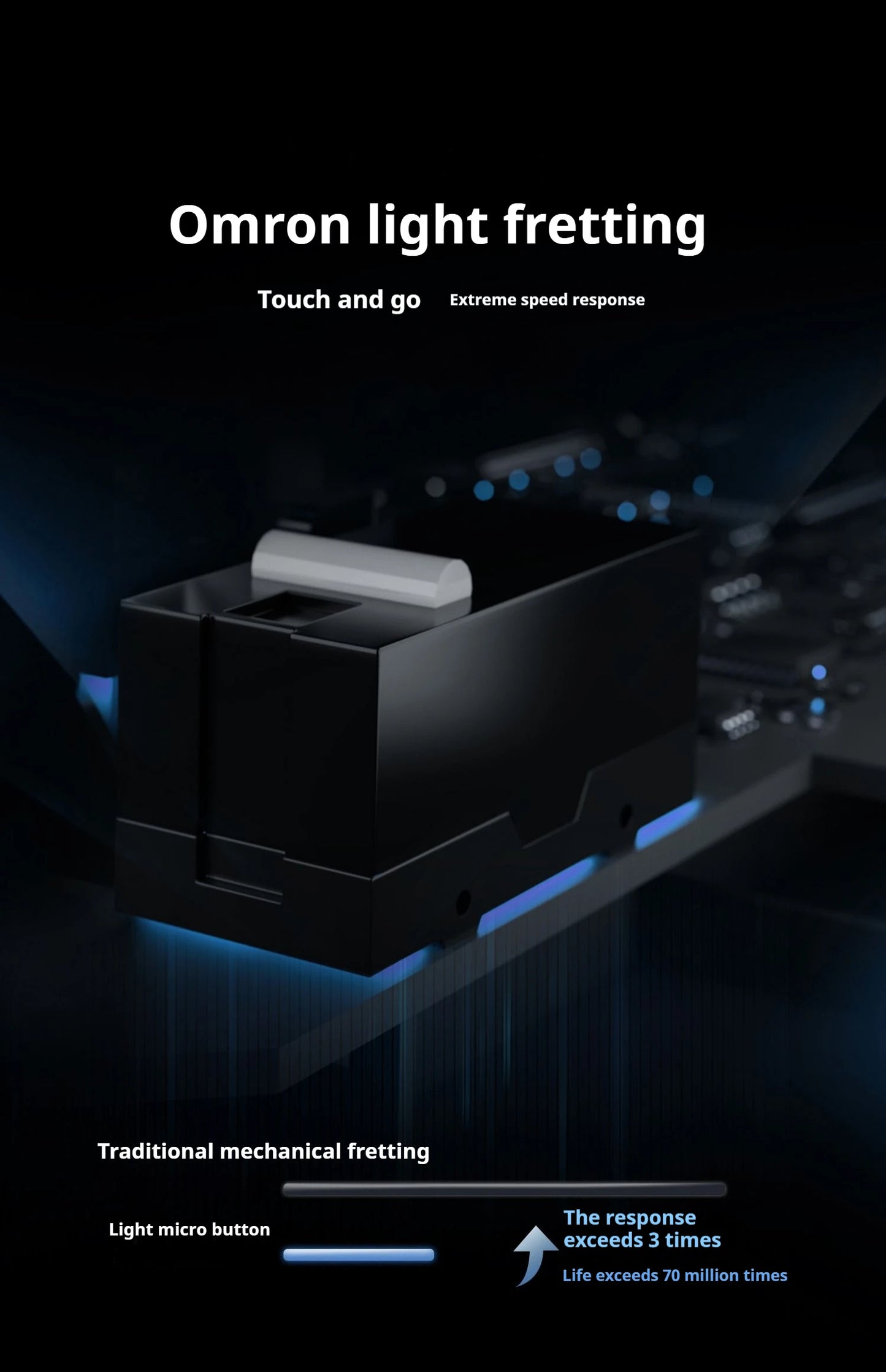 Rato Gaming Sem Fios ATK Z1 Pro Max Ultra com Pé Personalizado, PAW3950 Ultra Smart Speed Wireless, Taxa de Polling 8k e Baixa Latência de 0.39ms