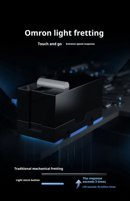 Rato Gaming Sem Fios ATK Z1 Pro Max Ultra com Pé Personalizado, PAW3950 Ultra Smart Speed Wireless, Taxa de Polling 8k e Baixa Latência de 0.39ms
