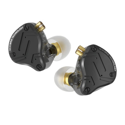 KZ ZS10 Pro X kabelgebundene In-Ear-Ohrhörer HiFi-Bass-Monitor-Earbuds mit abnehmbarem Kabel und Mikrofon