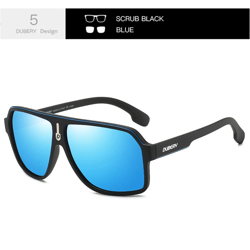 DUBERY Polarized UV400 Protection Sunglasses For Men And Women 7 Colors Model 103