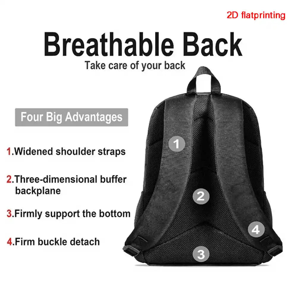 Kids School Backpack with Front Pocket, Light Weight Cartoon Fortnite Children Backpack For Age 6-9, Bags For Boys Girls
