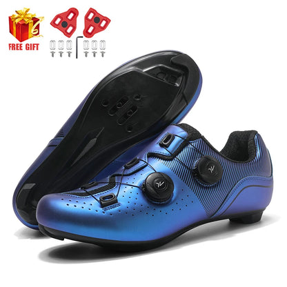 2025 new arrival professional cycling shoes, racing road bike SPD cleat shoes, ultralight self-locking MTB bicycle sneakers unisex