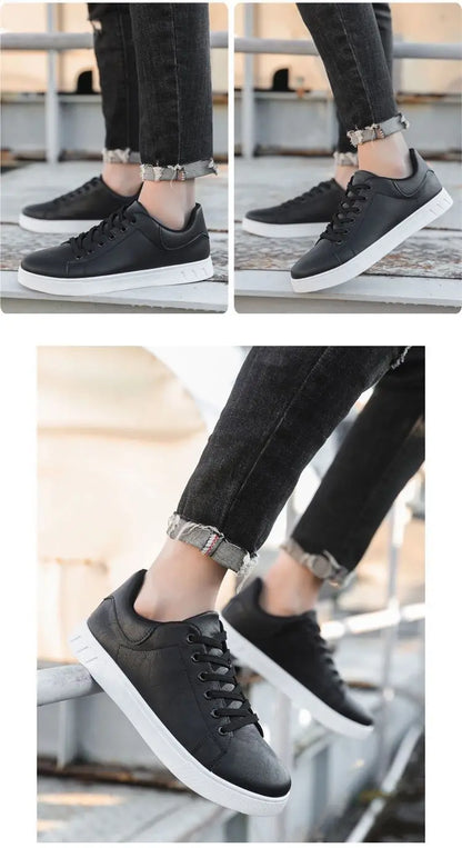 2026 Men's Shoes, New Style Four Seasons Fashionable Versatile Soft Sole White Casual Shoes, Breathable Summer Men’s Sneakers