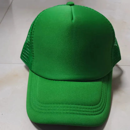Customized Logo Mesh Baseball Caps Men Women 5 Panel Cheaper Trucker Hats Sports Team Snapback Caps Summer Sun Dad Hat Gorras