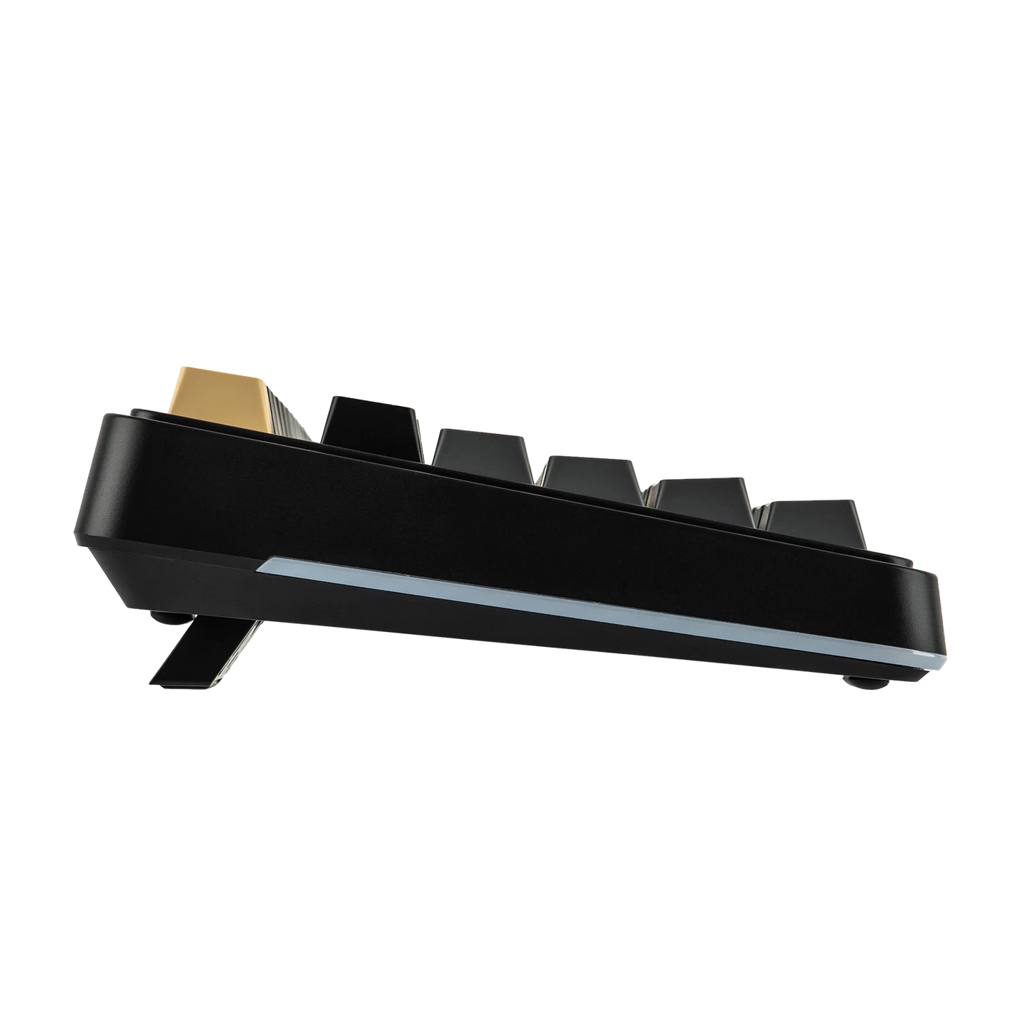 Teclado Mecânico Sem Fios EPOMAKER X AULA EA75 MAX 75% Layout ANSI US Hot-Swap Gasket com Fios/BT/2.4GHz com Ecrã e Botão Rotativo