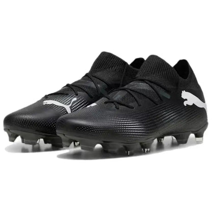 Baskets Puma Future Match 7 FG AG Eclipse Pack, noir et blanc, 107715-02