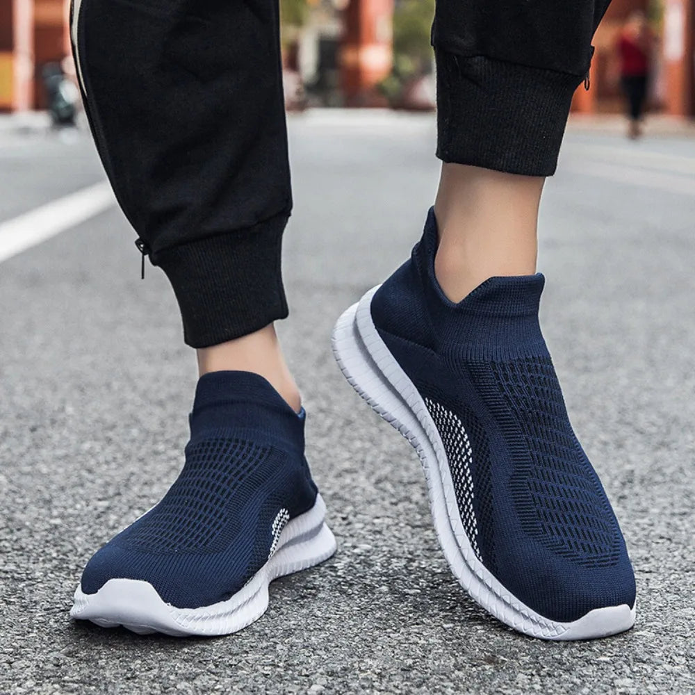 Sneakers för män, löparskor, andningsbara utomhussportskor, lätta sneakers för män, bekväma träningsskor för män