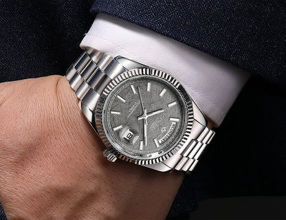 CADISEN DD40 Herrenuhr – luxuriöse Automatikuhr für Herren, AR-Saphirglas, mechanische Armbanduhr für Herren, 10Bar, MIYOTA 8285 Uhrwerk, neu 2023