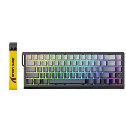 Attack Shark X68 HE Gaming Keyboard Magnetic Mechanical Wired for Pro Gaming 0.01mm Rapid Trigger 8000Hz 128K Rate