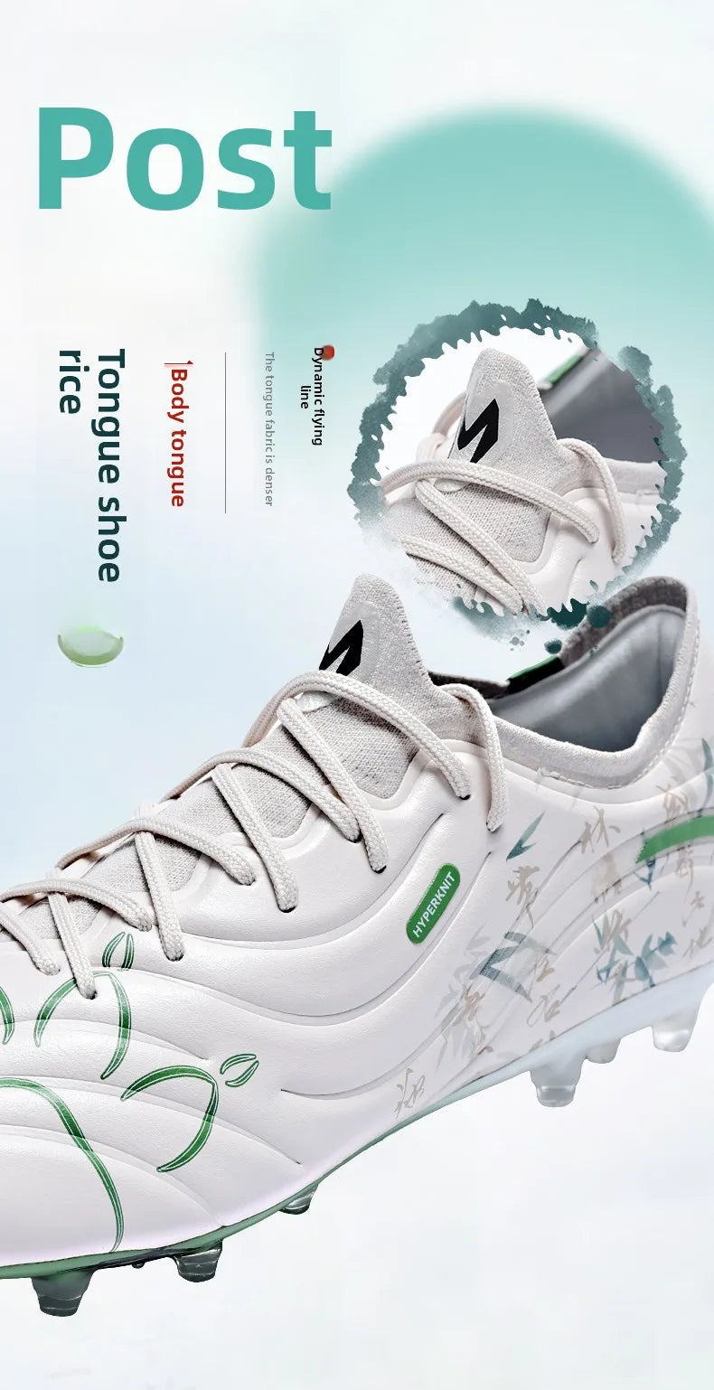 Kelme Men's Football Shoes Adult MG Short Spikes Artificial Turf Training Football Boots Indoor Anti-Slip Soccer Shoes