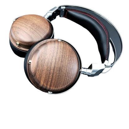 Kit de coque pour écouteurs DIY Walnut pour écouteurs. Accessoires pour écouteurs supra-auriculaires