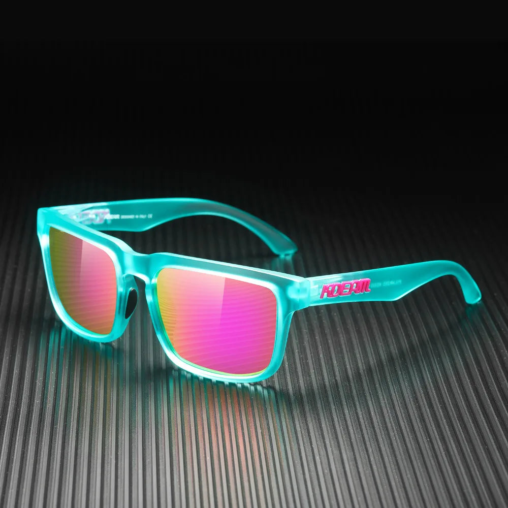 New Colors KDEAM-PLUS Large Size Square Unisex Sunglasses Polarized Photochromic Oversized Sun Glasses Fashion Anti Glare Mirror