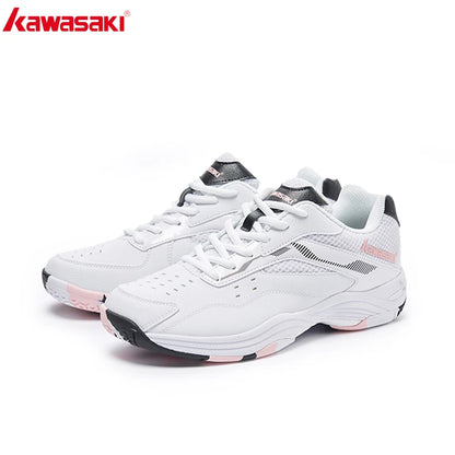 Zapatillas de bádminton Kawasaki para hombre, calzado deportivo profesional para mujer, transpirables para pista cubierta K-086