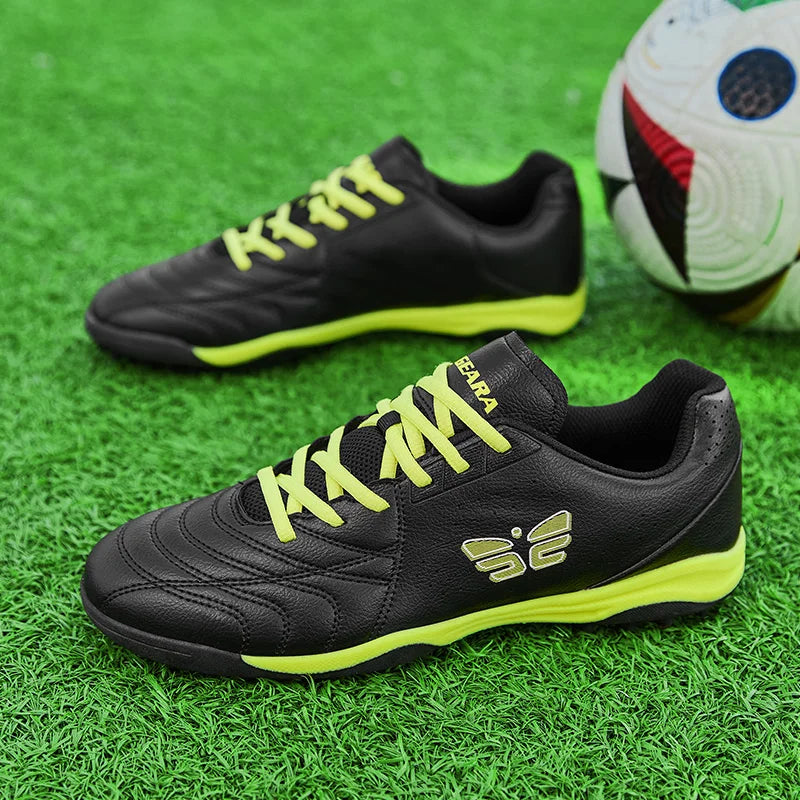 Nouvelles chaussures de football pour hommes, crampons de match, bottes de football TF/FG, baskets unisexes ultralégères pour gazon, vente chaude, haute qualité, professionnelles