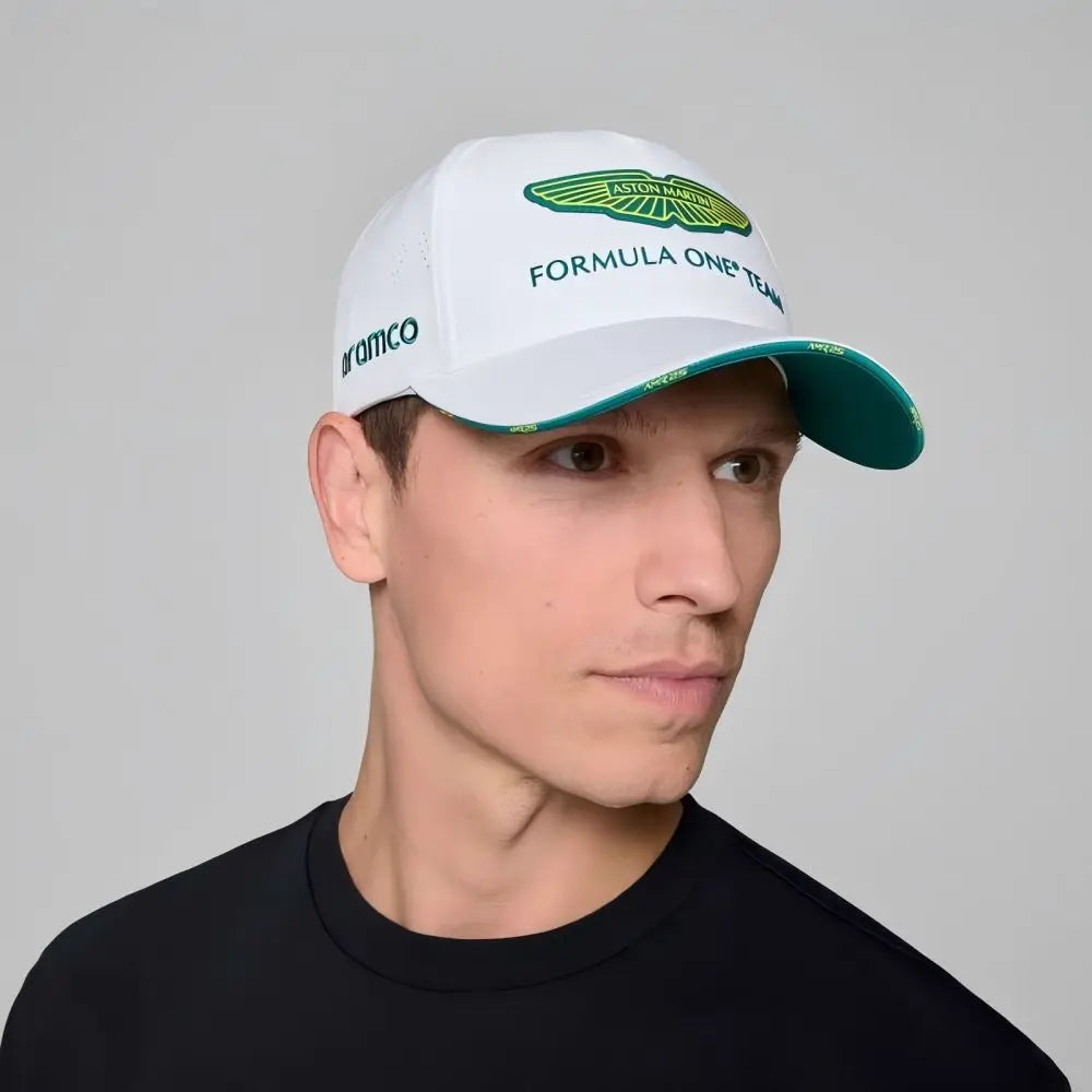 F1 Racing Team Aston Martin Daily Training Baseball Cap Fernando Alonso Men Outdoor Sunscreen Sun Hat Casual Fashion Peaked Cap
