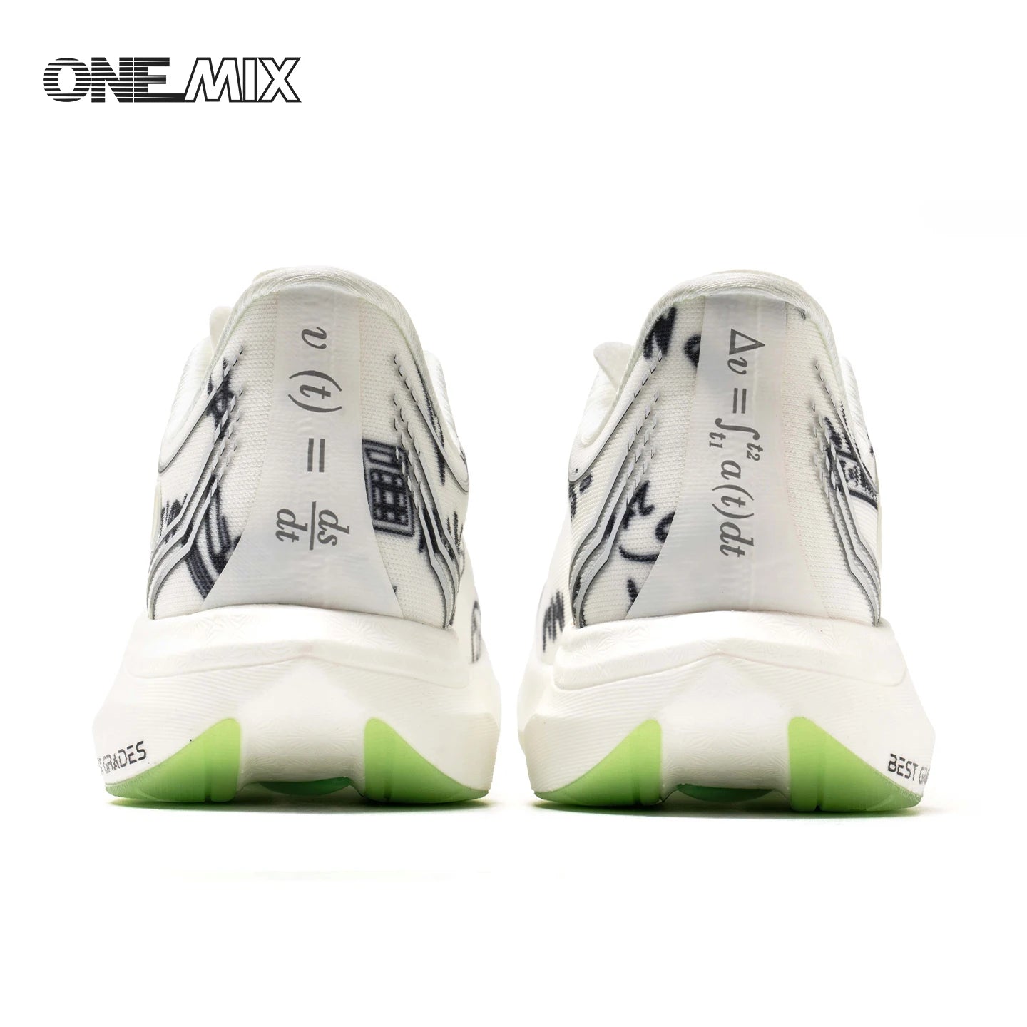 ONEMIX Sapatilhas de Corrida de Maratona em Nylon Carbon Board, Alívio de Impacto, Suporte Estável Profissional, Ressalto Ultraligeiro
