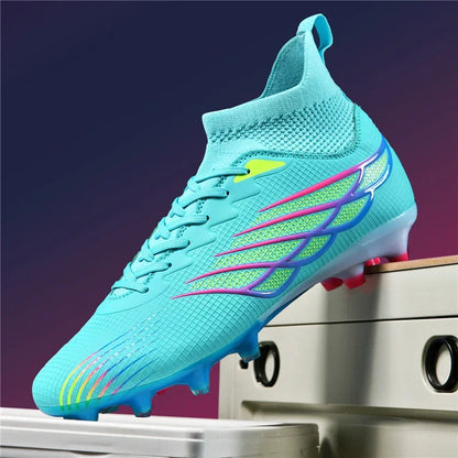2026 New Superfly FG Football Boots Outdoor Soccer Cleats Black Shoes Soft Sport Professional Breathable Comfortable Boots