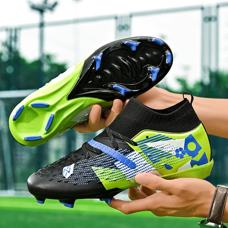 Nouvelles chaussures de football professionnelles pour hommes, crampons de football de société, chaussures de football d'intérieur, bottes d'entraînement originales, chuteira de terrain rapide