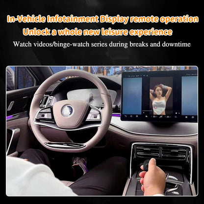 Neue Trackball-Fingerring-Maus 2.4G+Bluetooth – kabellose Fernsteuerungsmaus für Kurzvideos/PPT-Präsentationen/In-Vehicle-Displays