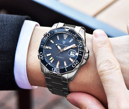 2025 New Brand PAGANI DESIGN 1617 Men's Military Sport Mechanical Watches Waterproof Stainless Steel Top Brand Luxury Men's Watch