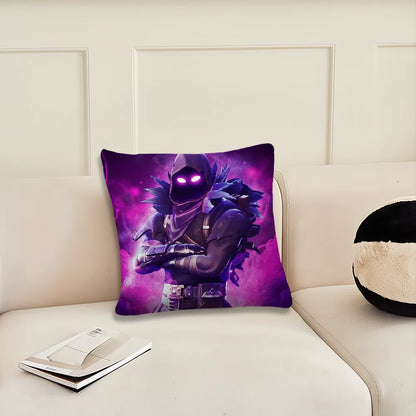 Fronha / Capa de Almofada Game F-Fortnite — Decoração para Quarto, Casa, Sofá, Sala, Escritório e Carro — Simplicidade Nórdica