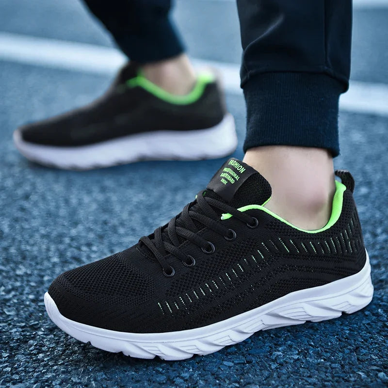 Laufschuhe Herren Sneaker Modische leichte Turnschuhe Atmungsaktive Wanderschuhe Bequeme Sportschuhe für Herren