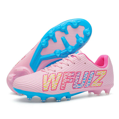 Nouvelles chaussures de football professionnelles pour garçons et filles, ultralégères, pour entraînement et match, crampons antidérapants pour gazon, livraison directe, chaussures de football pour garçons