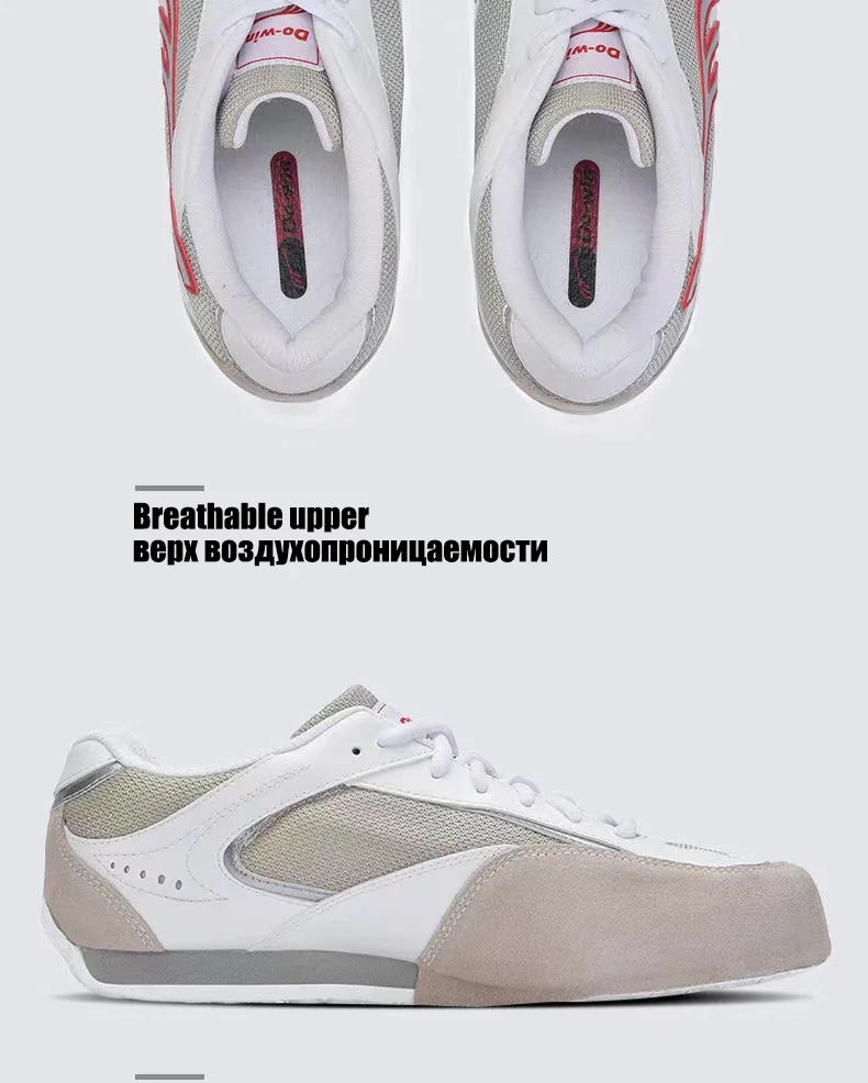 Pro Do-win Fencing Shoes for Kids and Adults, Professional Fencing Shoes, Anti-Slip Sneakers, Lightweight Genuine Leather Competition Footwear