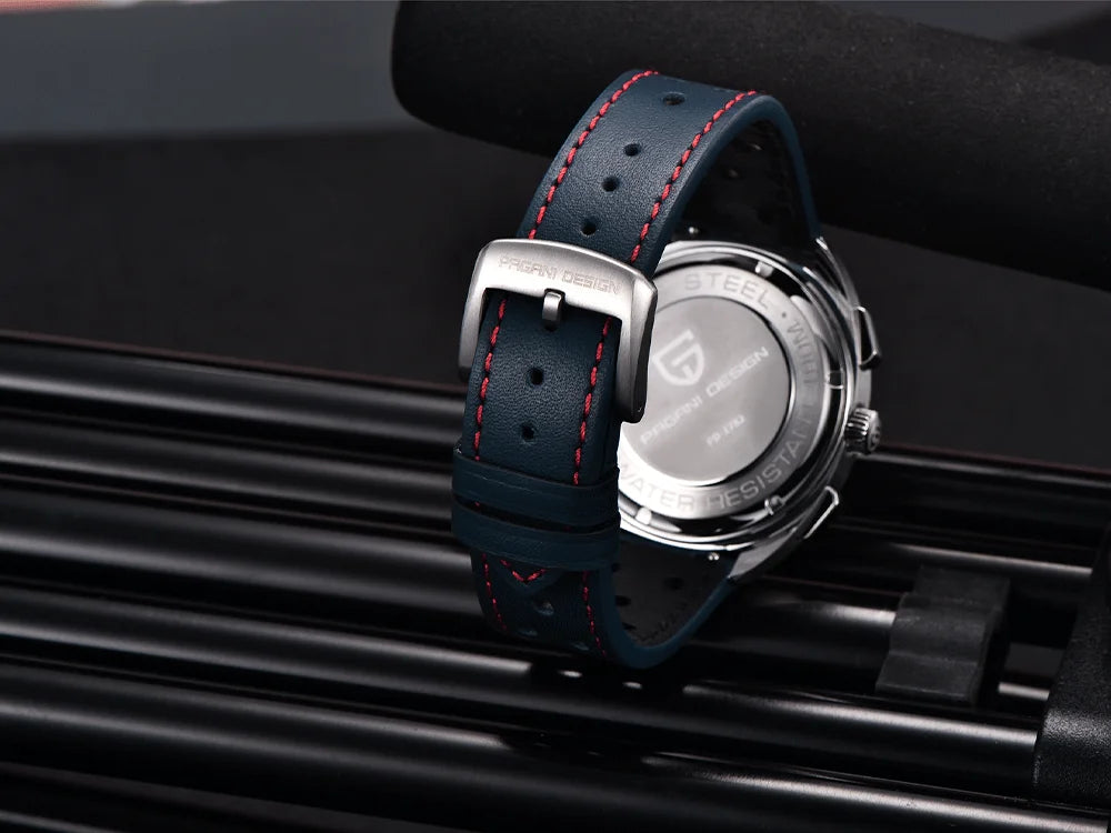 Pagani Design 2026 Fashion Men's Quartz Watch Top Brand Luxury Sapphire VK63 Men's Chronograph All-Steel Diving Relógios Masculino