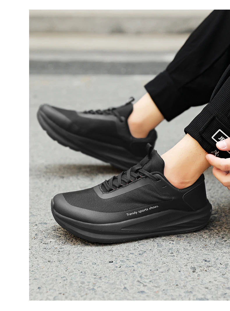 Men Running Shoes Marathon Specialty Sports Breathable Lightweight Women's Comfortable Non-slip Leisure Sneakers Plus Size 38-46
