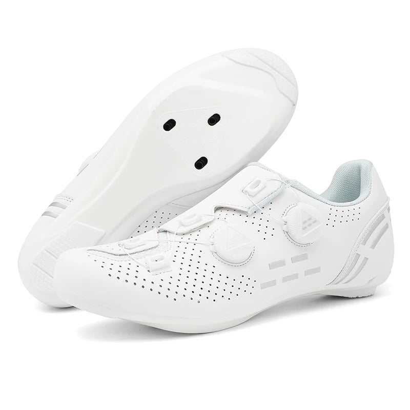 Cycling Road Bike SPD-SL Shoes Men Cleat Bike Route Speed Sneakers Racing Women Biking Footwear Bicycle