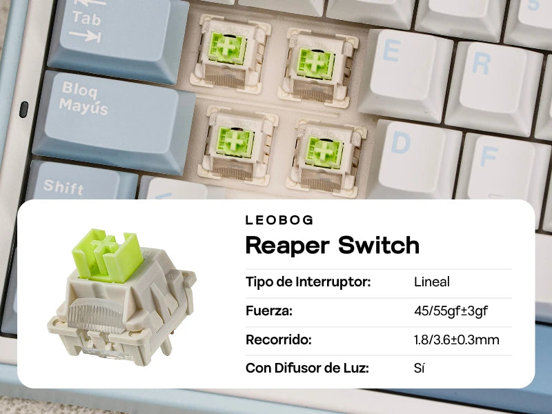 EPOMAKER AULA F75 ISO-ES 75% Spanische QWERTY Hot-Swap, Gasket-Mounted, kabelgebundene/Bluetooth/2.4GHz kabellose mechanische Gaming-Tastatur mit RGB-Hintergrundbeleuchtung