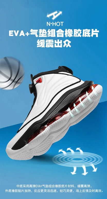 Atmungsaktive Basketballschuhe mit Dämpfung, rutschfeste und strapazierfähige Laufschuhe für Herren, Fitness- und Trainingsschuhe, athletische Basketball-Sneaker für Damen