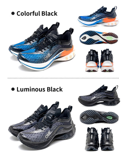 ONEMIX Marathon-Laufschuhe mit Carbonplatte, professionelle stabile Stütze, Stoßdämpfung, ultraleichte Rebound-Sneaker