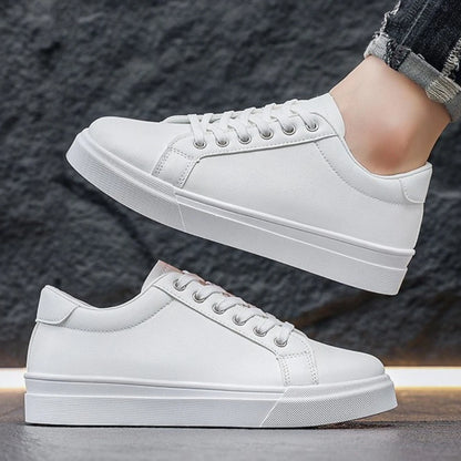 New Hot Selling Fashionable Men's Board Shoes Trendy White Shoes Student Sports Leisure Shoes Versatile Men's Shoes
