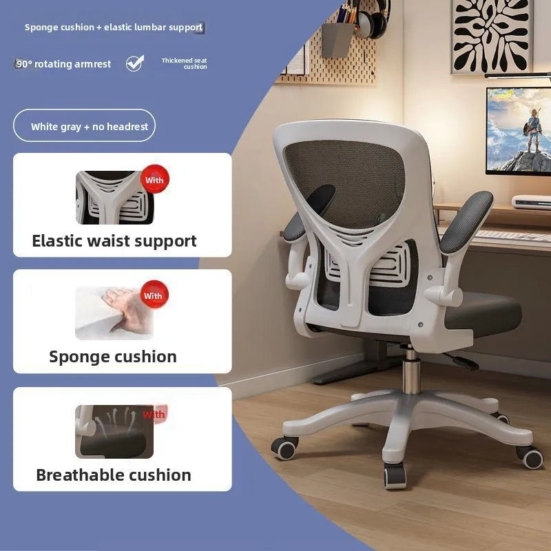 Ergonomic Gaming Chair for Dorm Office Long Hours Comfortable Computer Desk Chair