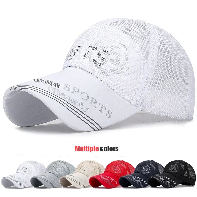 Fashion Accessories Print Pattern Breathable Brim Baseball Cap Unisex Outdoor Travel Casual Sport Adjustable Snapback Hat