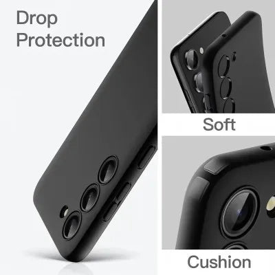 Custodia per telefono R-Royales F-Fortnites Gaming in silicone morbido nero per Samsung Galaxy A73, A72, A71, A70, A53, A52, A51