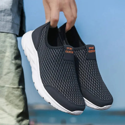 2025 New Shoes Men Loafers Light Walking Breathable Summer Comfortable Casual Shoes Men Sneakers Zapatillas Hombre Plus